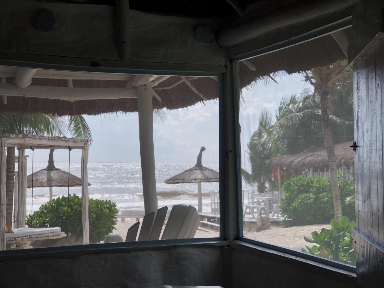 Playa Mambo Eco Cabanas Hotel Tulum Pueblo Buitenkant foto
