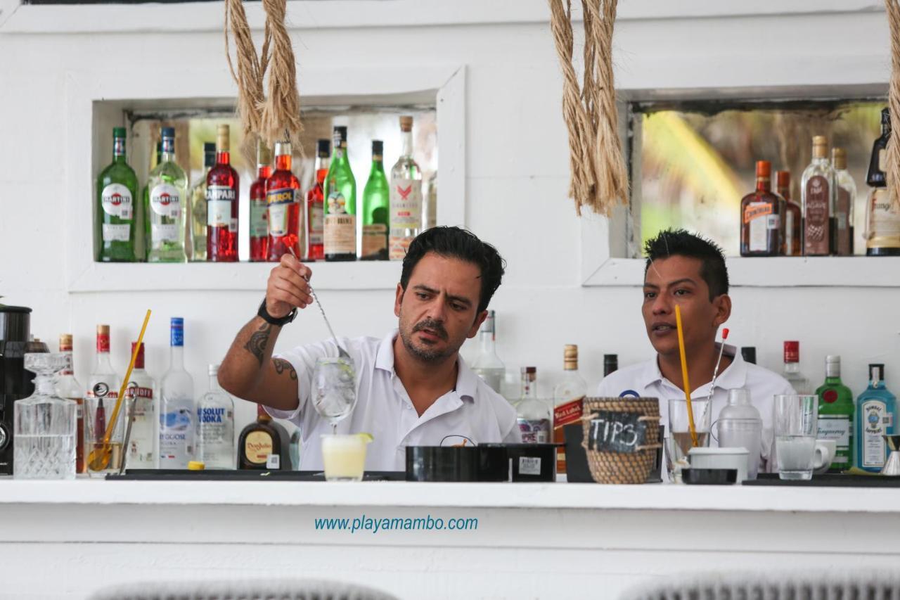 Playa Mambo Eco Cabanas Hotel Tulum Pueblo Buitenkant foto