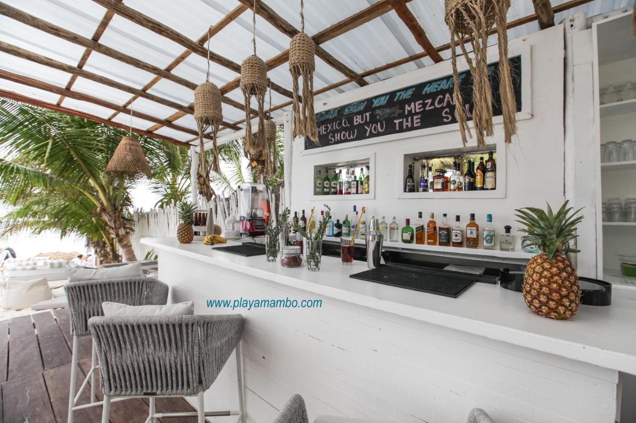 Playa Mambo Eco Cabanas Hotel Tulum Pueblo Buitenkant foto