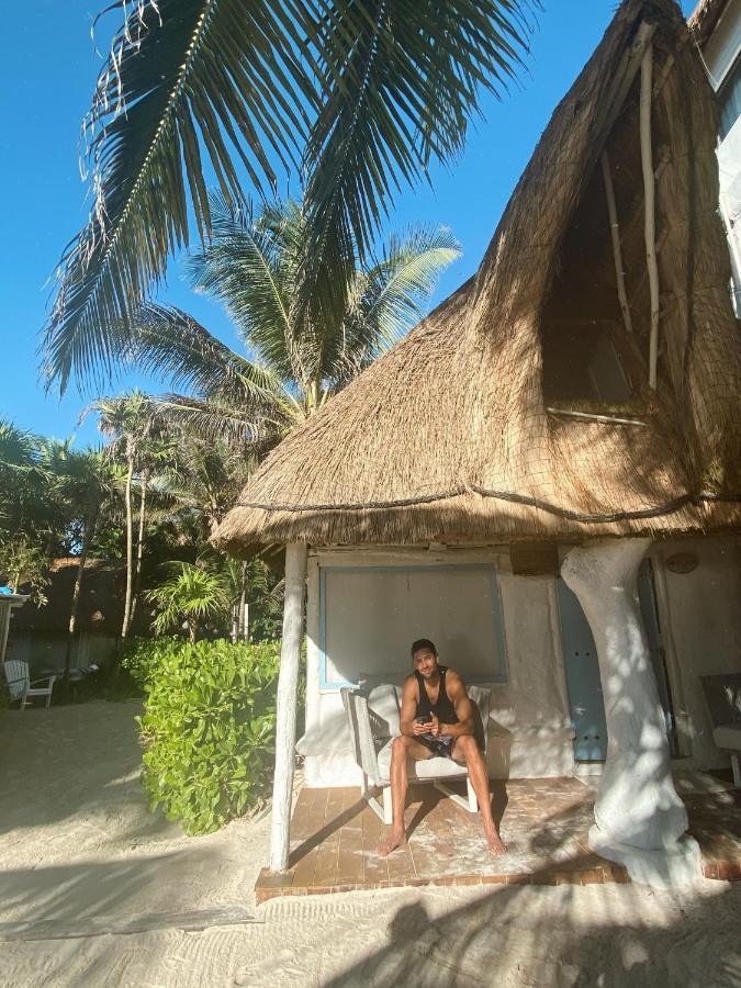 Playa Mambo Eco Cabanas Hotel Tulum Pueblo Buitenkant foto