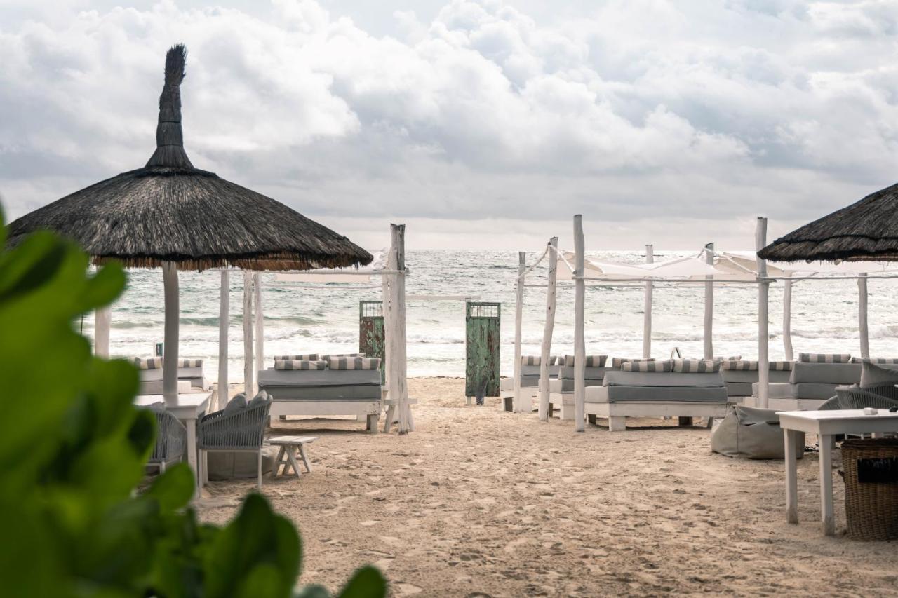 Playa Mambo Eco Cabanas Hotel Tulum Pueblo Buitenkant foto